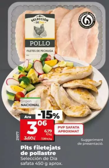 Seleccion De Dia - Pechugas Fileteadas De Pollo 