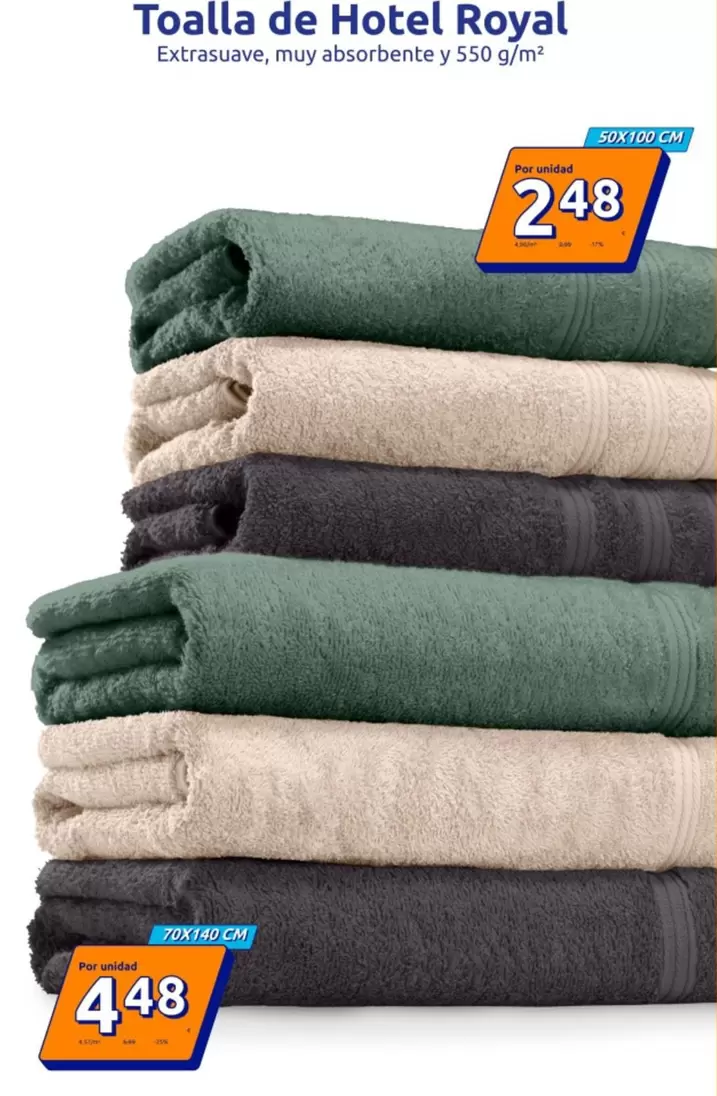 Toalla De Hotel Royal