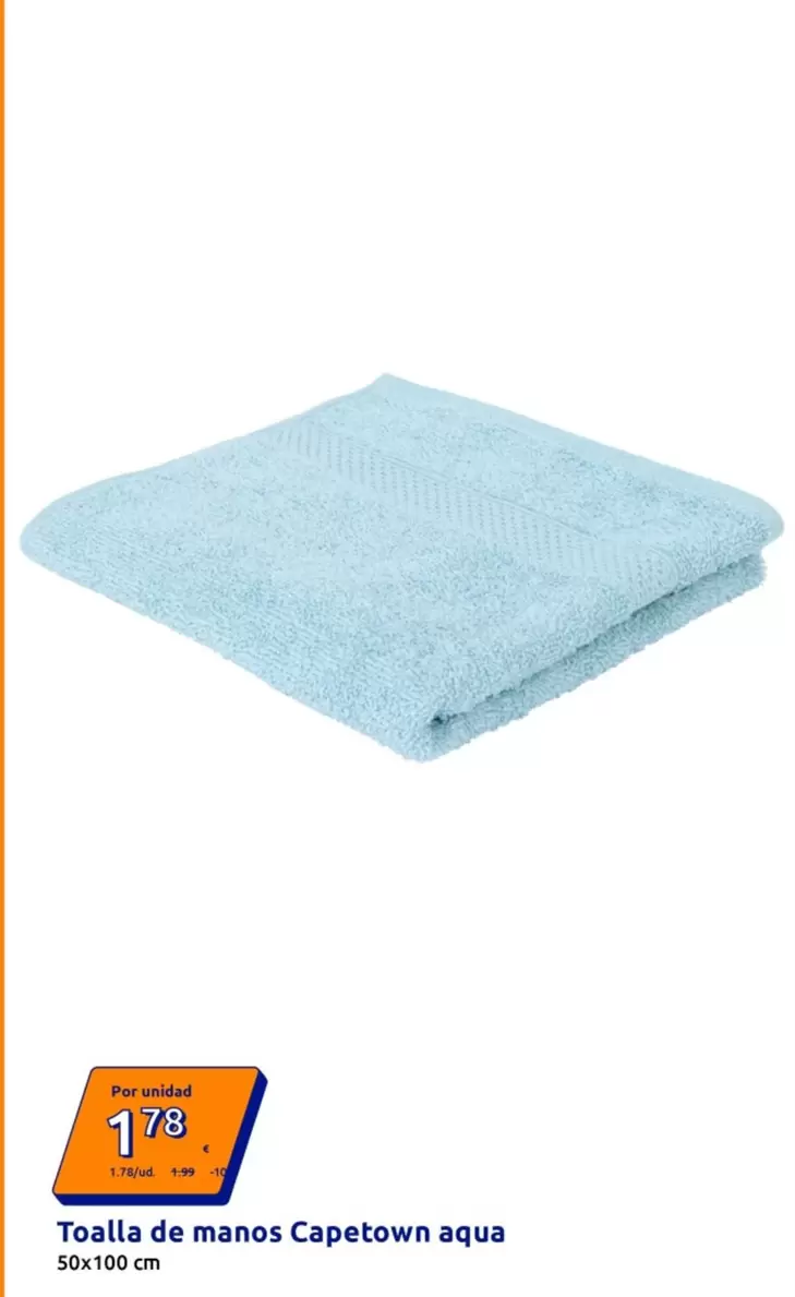 Toalla De Manos Capetown Agua