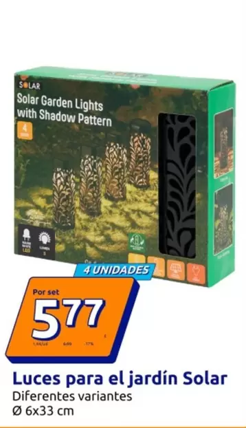 Solar - Luces Para El Jardín