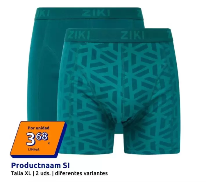 Ziki - Productnaam Si