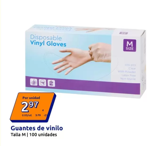Guantes De Vinilo