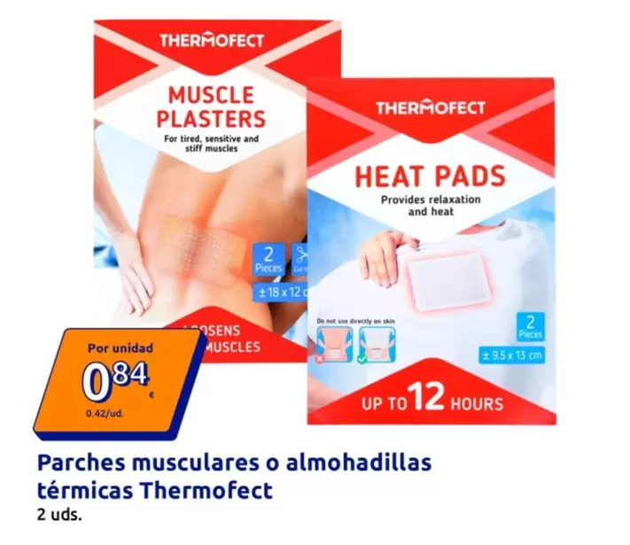 Thermofect - Parches Musculares O Almohadillas Termicas