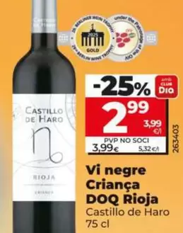 Castillo De Haro - Vino Tinto Crianza D.O.Ca. Rioja 