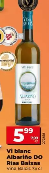 Viña Balcis - Vino Blanco Albariño D.O. Rías Baixas 