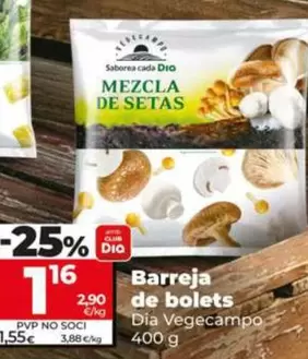 Dia Vegecampo - Mezcla De Setas 