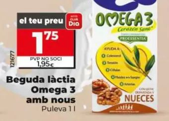 Puleva - Bebida Láctea Omega 3 Con Nueces 