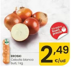 Eroski - Cebolla Blanca Buti
