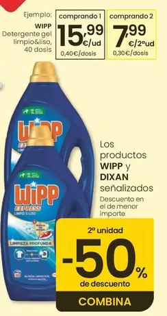 Wipp - Detergente Gel Limpio & Liso