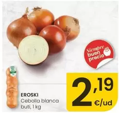 Eroski - Cebolla Blanca Buti