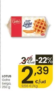 Lotus - Gofre Belga