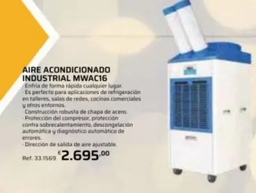 Aire Acondicionado Industrial Mwac16