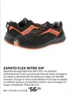 Zapato Flex Nitro S1P