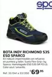 Sparco - Bota Indy Richmond S3S ESD 
