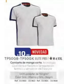 Elite Pro - Camiseta De Manga Corta