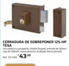 Tesa - Ceradura De Sobreponer 125-Hp