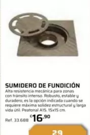 Sumidero De Fundicion