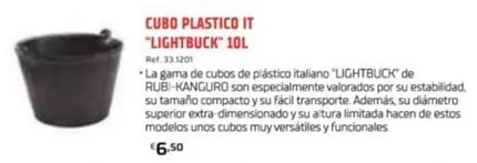 It - Cubo Plastico "Lightbuck"
