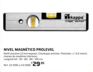 Kappa - Nivel Magnético Prolevel