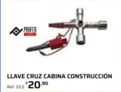 Llave Cruz Cabina Construcción