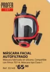 Máscara Facial Autofiltrado