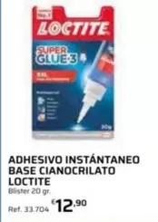 Loctite - Adhesivo Instántaneo Base Cianocrilato
