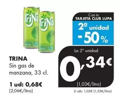 Trina - Sin Gas De Manzana