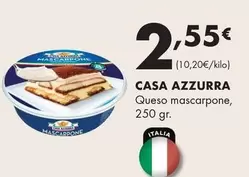 Casa Azzurra - Queso Mascarpone