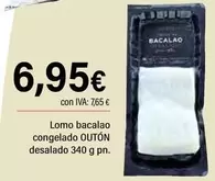 Outón - Lomo Bacalao Congelado Desalado