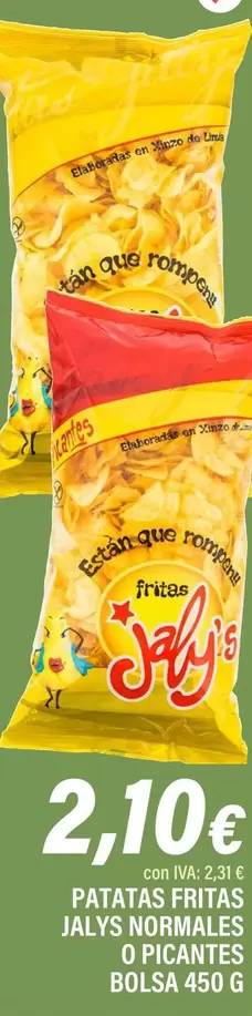 Jaly's - Patatas Fritas Normales O Picantes