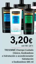 TRESemmé - Champú Cuidado Clásico, Liso&sedoso O Hidratación O Acondicionador Hidratación O Liso&sedoso
