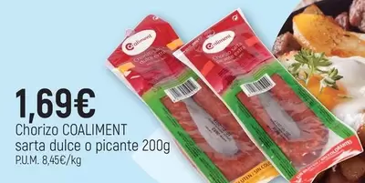 Coaliment - Chorizo Sarta Dulce O Picante