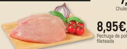 Pechuga De Pollo Fileteada