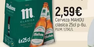 Mahou - Cerveza Clasica