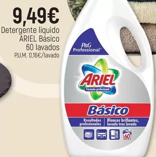 Ariel - Básico 60 Lavados