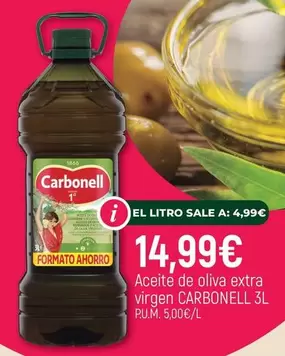 Carbonell - Aceite De Oliva Extra Virgen