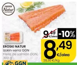 Eroski Natur - Filete De Salmón GGN