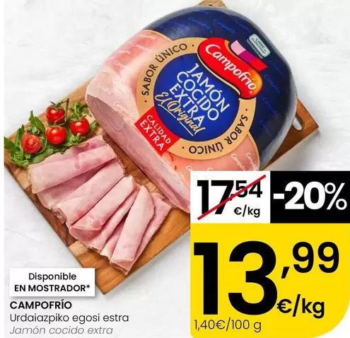 Campofrío - Jamón Cocido Extra