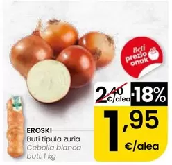 Eroski - Cebolla Blanca Buti