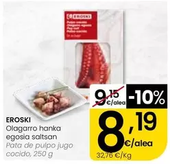 Eroski - Pata De Pulpo Jugo Cocido