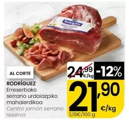 Rodríguez - Centro Jamón Serrano Reserva