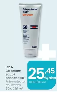 Isdin - Fotoprotector Gel Cream 50+