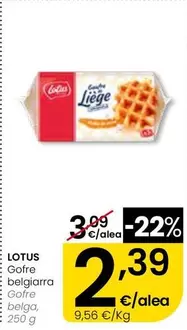 Lotus - Gofre Belga