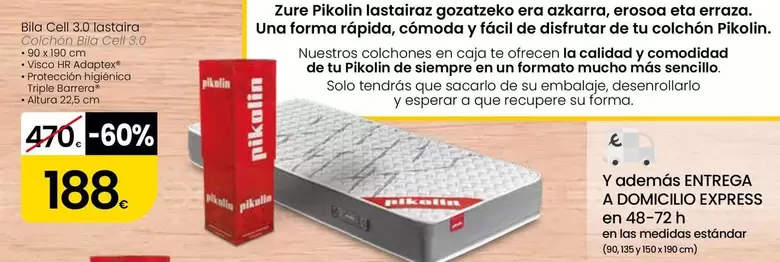 Pikolin - Colchón Bila Cell