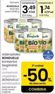 Bonduelle - Maíz Bio