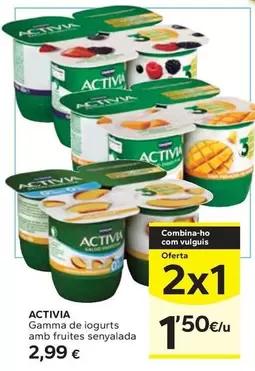 Activia - Gamma De Iogurts Amb Fruites Senyalada