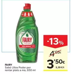 Fairy - Sabo Ultra Poder Per Rentar Plats A Ma