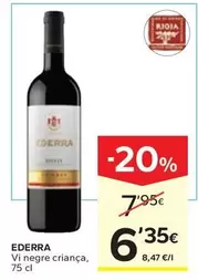 Ederra - Vi Negre Criança