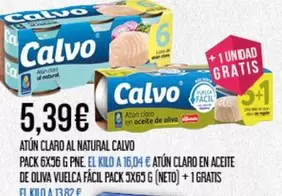 Calvo - Atun Claro Al Natural