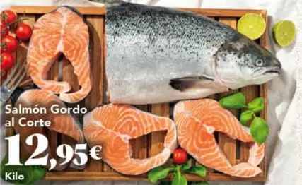 Salmón Gordo Al Corte